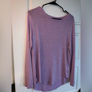 Purple soft sweater